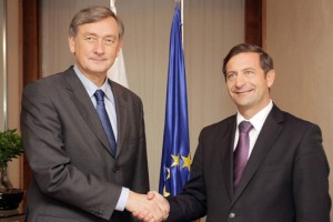 Erjavca razjezil evropski diplomat, ki je namesto Türka podprl Bolgarko