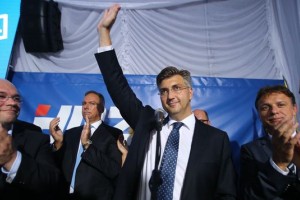 Plenković ima večino v saboru, v ponedeljek dobi mandat za sestavo vlade