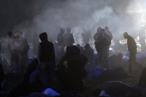 V Črnomlju protest proti migrantskemu centru: Obubožana Bela krajina si tega ne more privoščiti 
