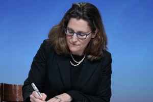 Kanadski ministrici je prekipelo, vstala je in odkorakala s pogajanj z Valonci