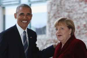 Obama: Nemci bi morali bolj ceniti Angelo Merkel