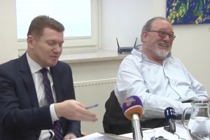 Nevzet Porić nad Draga Ocvirka, ki pravi: »Islam ni džihad, džihad pa je del islama«