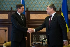 Pahor na "pomembnem srečanju" s Porošenkom