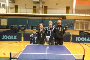 Namizni tenis: Omerzel, Zupančič, Golob in Zupančič drugi v državi