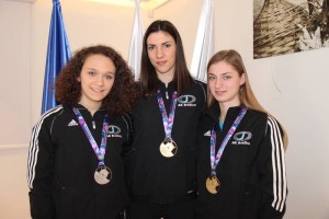 Avdio: Brežiški župan čestital atletinjam