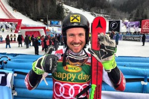 Hirscher zmagal na veleslalomu v Kranjski Gori, Kranjec 23.