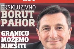 Borut Pahor: Slovenija migrantom ne bo več dopuščala prehodov