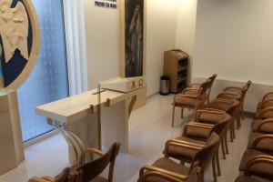 Blagoslov nove kapele v novomeški bolnišnici