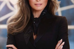 Melania se na ogled postavi