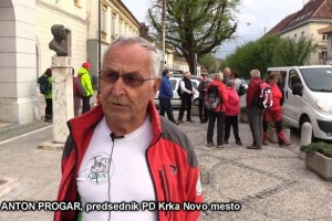VIDEO: Z baklami na Trško goro