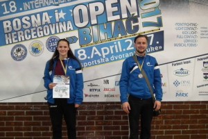 FOTO: Sevniški kickboksarji iz Bihača prinesli srebrno in bronasto medaljo