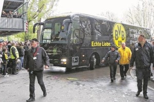 Imajo ga! Avtobus Borussie je z bombo napadel Sergej W., ki je hotel doseči padec delnic moštva