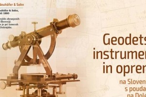 AVDIO: Na ogled geodetski instrumenti in oprema