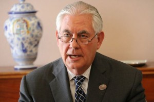 Tillerson: Ruska dejanja v Ukrajini so prepreka izboljšanju odnosov