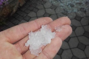 FOTO: Nevihta v Šentjerneju