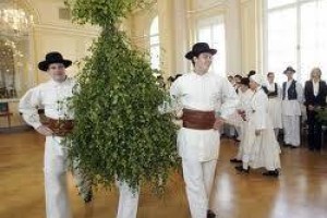 AVDIO: Pahor sprejel Zelenega Jurija iz Bele Krajine