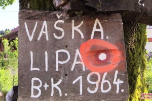 VIDEO: Pri vaški lipi v Podhosti so odprli projekt Ureditev meteornega odvodnjavanja