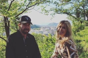 Chuck Norris očaran nad Ljubljano: Čudovito mesto s čudovitimi ljudmi