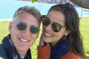 Ana Ivanović in Bastian Schweinsteiger bosta zibala