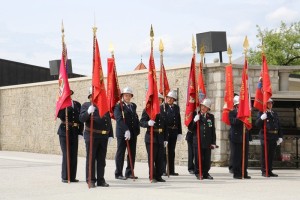 Škof Glavan na Brezju blagoslovil gasilska vozila