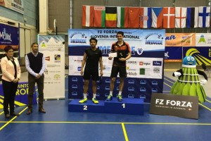 FOTO: Slovenci dvakrat v četrtfinalu na Mednarodnem prvenstvu Slovenije v badmintonu