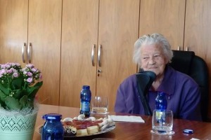 FOTO: Angelca Žabkar in njenih 90 let