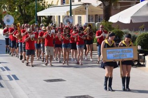 FOTO: Mestna godba Metlika na festivalu na Malem Lošinj