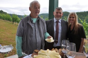 FOTO: Igralec Bill Murray v Sevnici iskal potico in spoznaval tamkajšnjo kulinariko