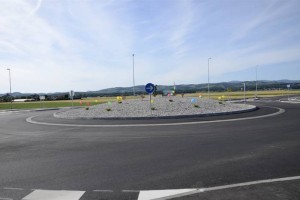 FOTO: Veliki Podlog s krožiščem