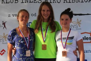Nina Mandl državna viceprvakinja v sprint triatlonu