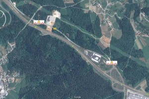 Gospodarska cona Na Brezovici in prometne zapore