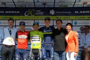 F&#38;V: Sam Bennett najhitrejši na Glavnem trgu, Rafal Majka v zelenem  