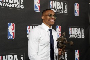 Russell  Westbrook po zgodovinski sezoni MVP rednega dela lige NBA