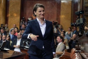 Ana Brnabić je nova srbska premierka