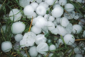 Poglejte, kje po Sloveniji so neurja s točo povzročila največ škode