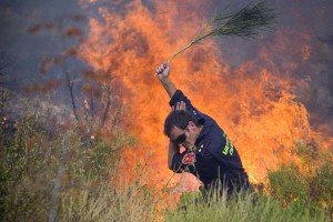 Po koronavirusu v Dalmaciji še gozdni požari