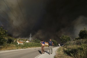 Od Kvarnerja do Peloponeza požari in temperature čez 40 stopinj