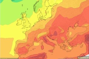 Rdeči alarm v jugovzhodni Sloveniji zaradi toplotne obremenitve