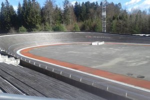 Velodrom v Češči vasi pred  obnovo