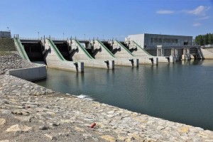 V HE Brežice polnijo akumulacijsko jezero do delovne gladine 
