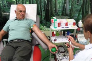 VIDEO: Matjaž iz Šmihela kri daroval že 180-ič 