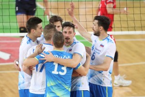 Slovenci proti Poljakom za četrtfinale evropskega prvenstva v odbojki