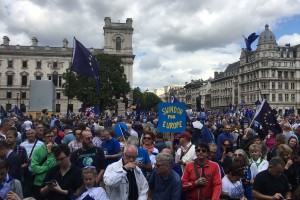 V Londonu tisoči protestirali proti brexitu