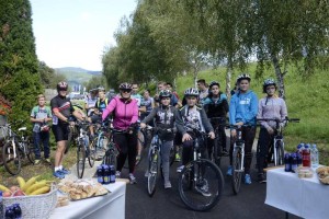FOTO: V Brestanici povezali krajevne kolesarske poti
