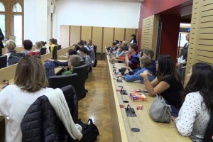 VIDEO: Sprejem učencev OŠ Center 