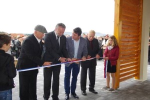 FOTO: Odprtje poslovilne kapele v Gorenjem Gradišču