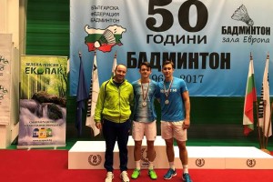 Badminton: Krapež in Ivanič druga v Sofiji