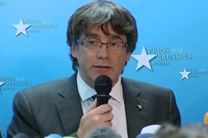 Puigdemont v Bruslju: Nisem tu, da bi zahteval azil