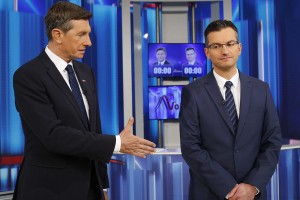 Igranje predsedniškega kandidata: Marjan Šarec se ne more kosati z Borutom Pahorjem