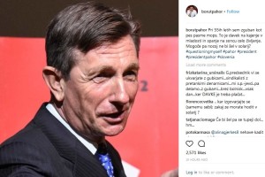 Pahor se sam sebi zdi "zguban kot pes", uporabniki Instagrama bi ga zaprli v cirkus